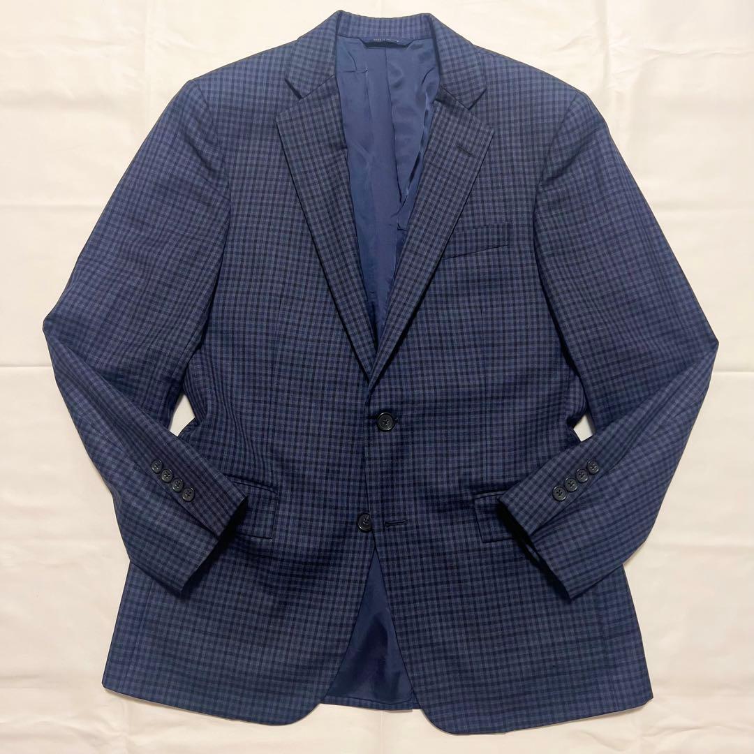 極美品✨ブルックスブラザーズ REGENT ジャケット 紺 チェック 高級生地