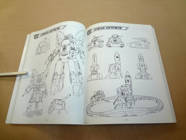 ★ トランスフォーマ 設定資料集 TRANSFORMERS THE ARK ★