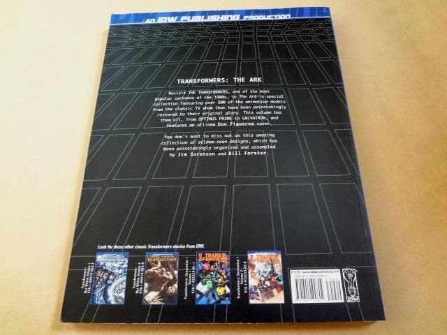 ★ トランスフォーマ 設定資料集 TRANSFORMERS THE ARK ★