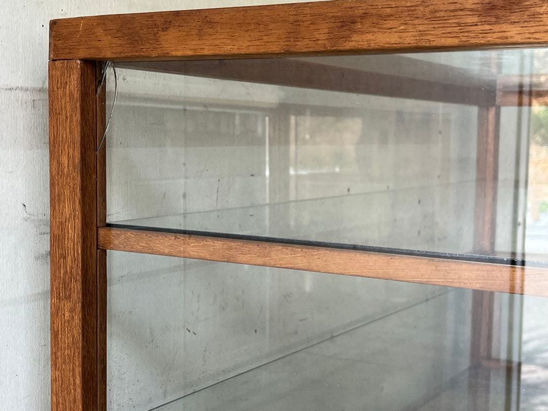 K*M様 昭和レトロ 木枠ガラスケース 和菓子店の陳列ケース ガラスショーケース