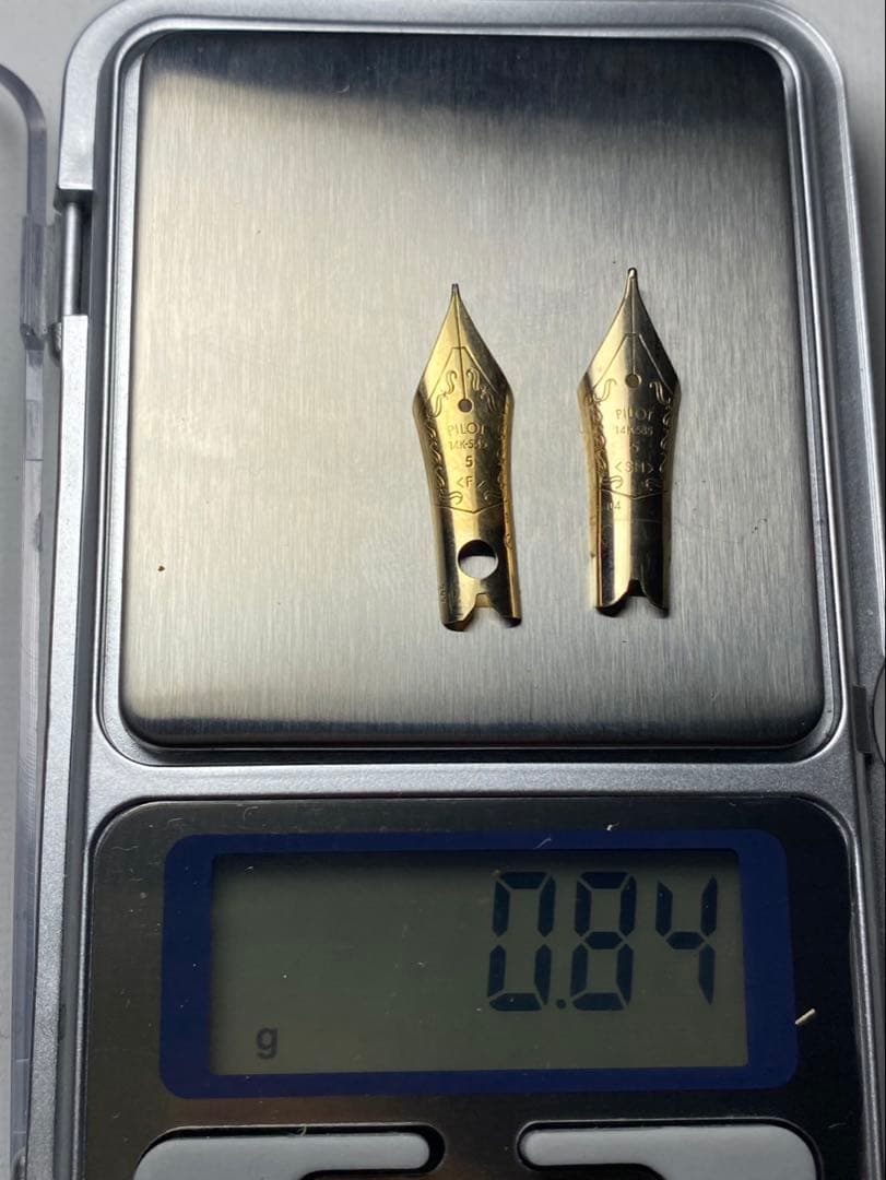 No.96 金無垢18K 0.27g 14k 0.84g 金 24K 純金