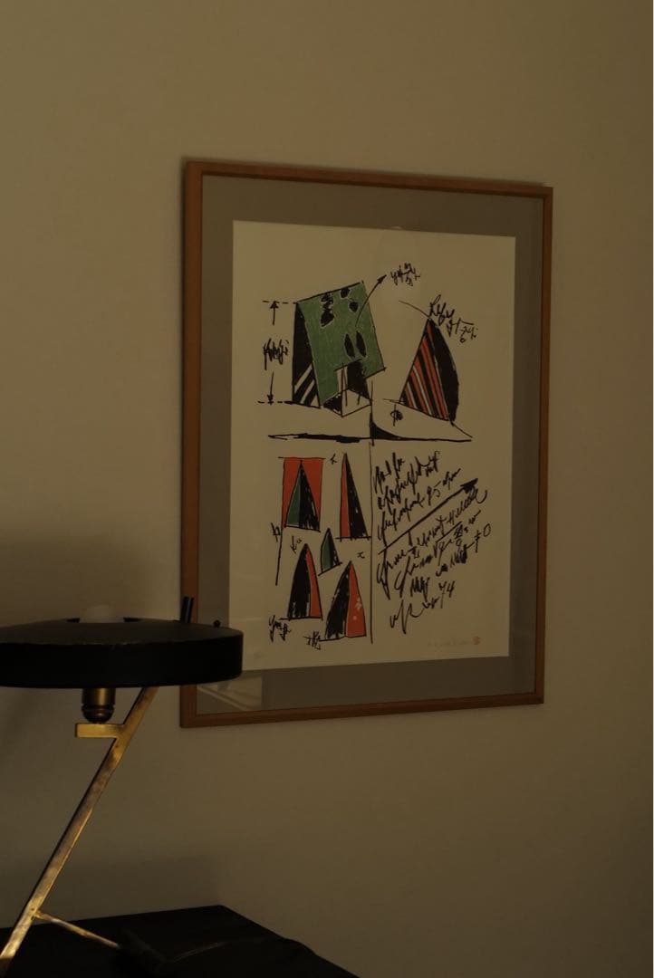 抽象画3 Contemporary Art 　検)Cy Twombly