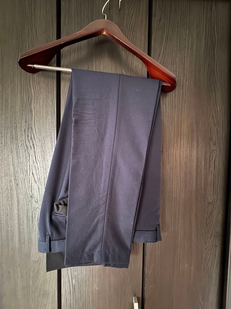 ユニクロ　＋Ｊ　ネイビー ブレザー スラックス セット