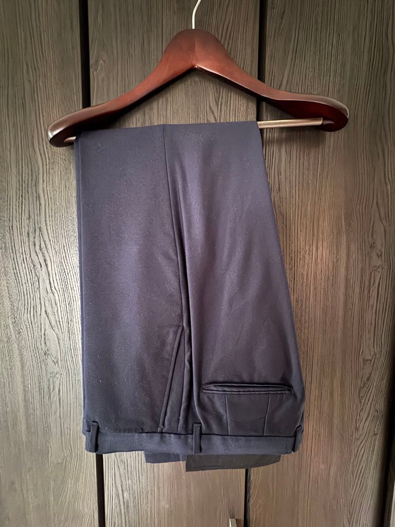 ユニクロ　＋Ｊ　ネイビー ブレザー スラックス セット