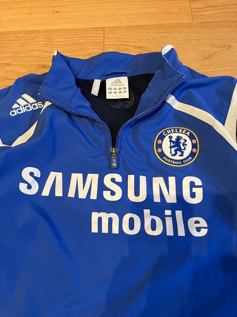 【入手困難】アディダスxチェルシーFC ピステ　ビンテージ 古着 XLプレミア