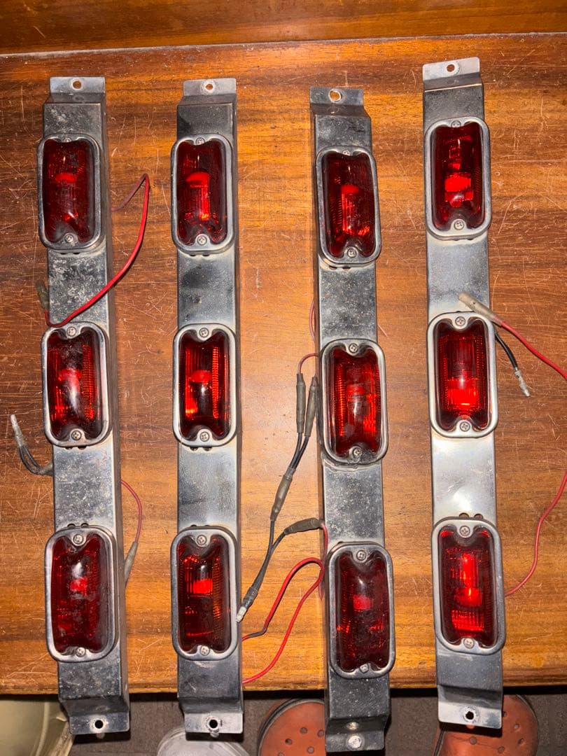 車高灯 4点セット 紅茶レンズ