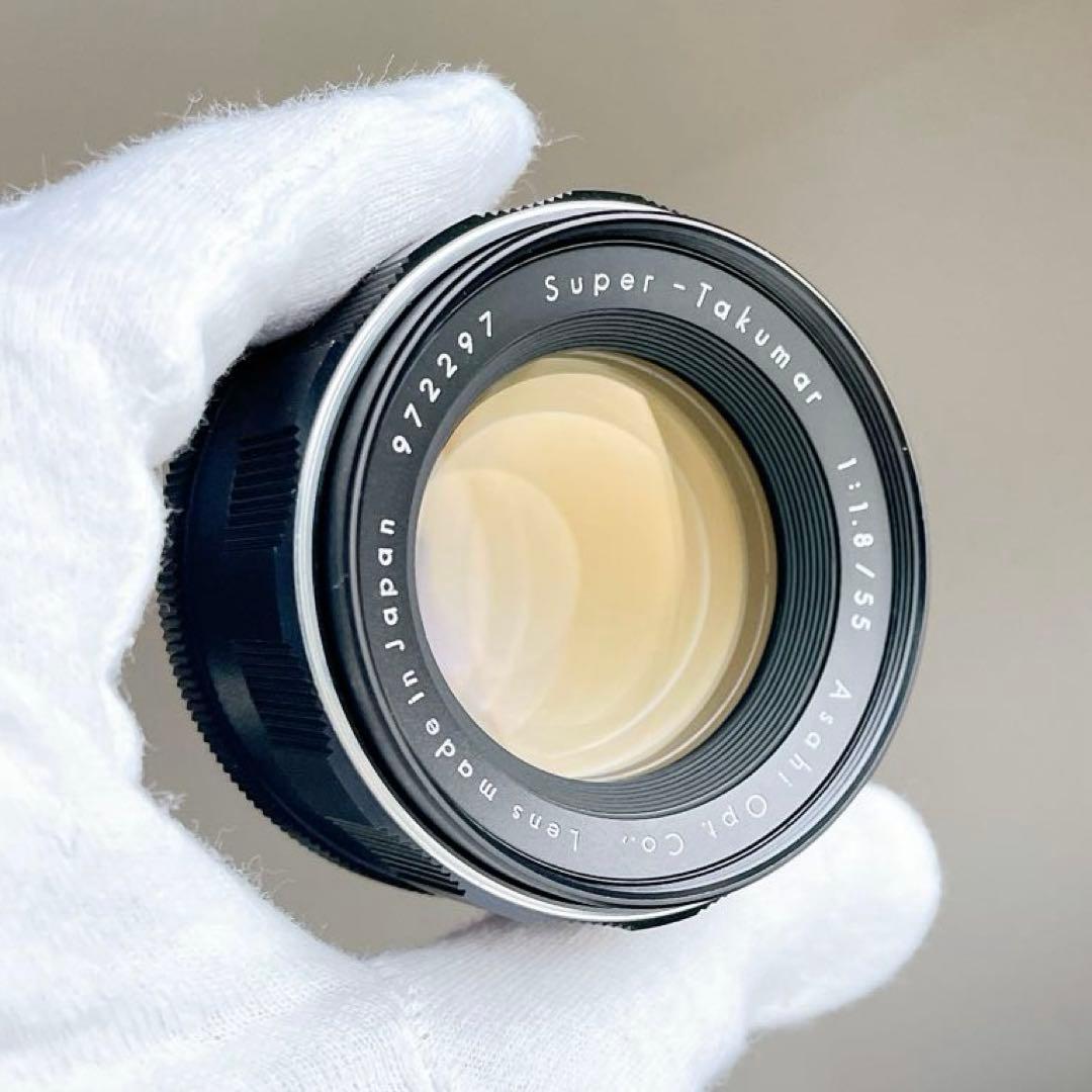 【極美品】 Super Takumar 55mm f1.8 整備済 m42