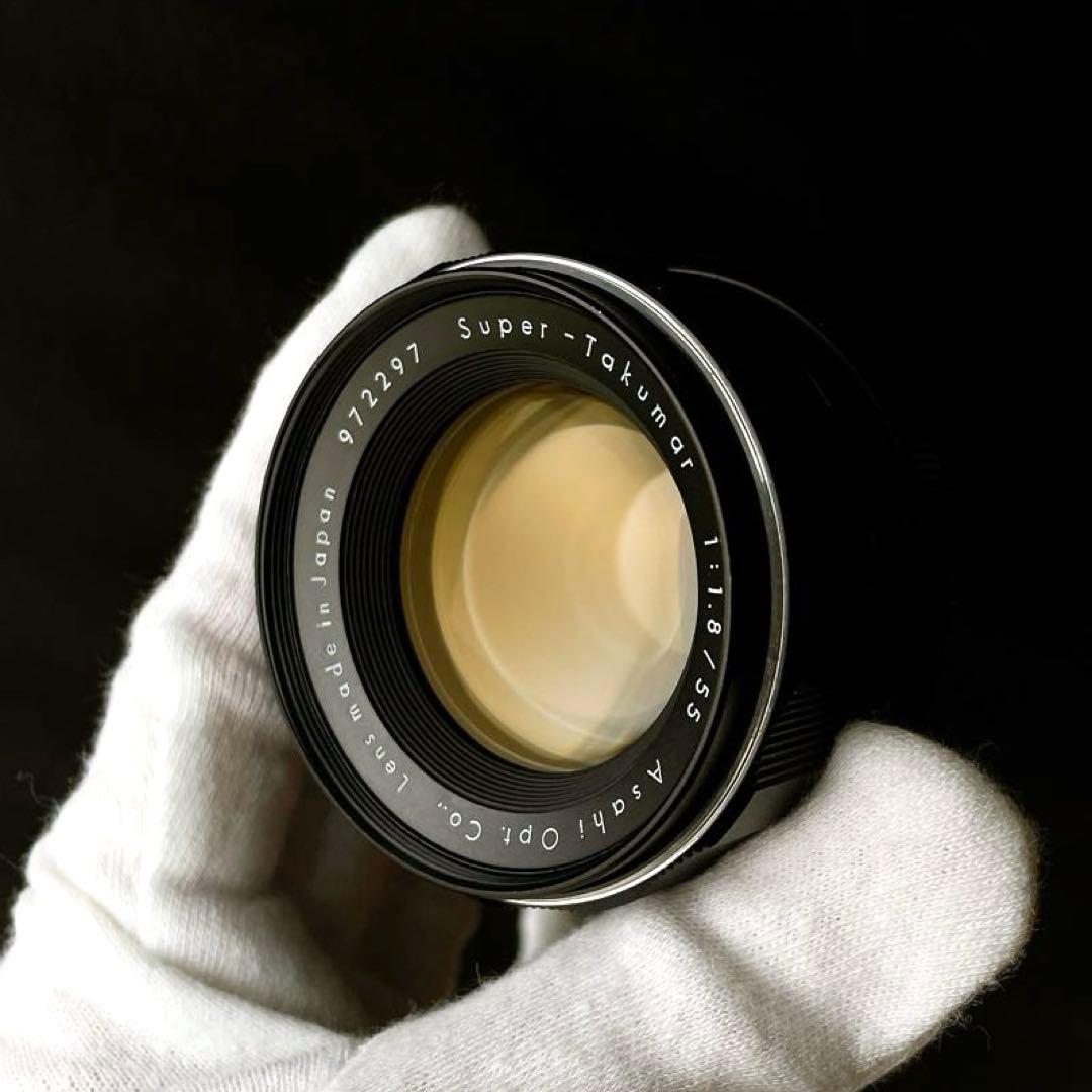 【極美品】 Super Takumar 55mm f1.8 整備済 m42