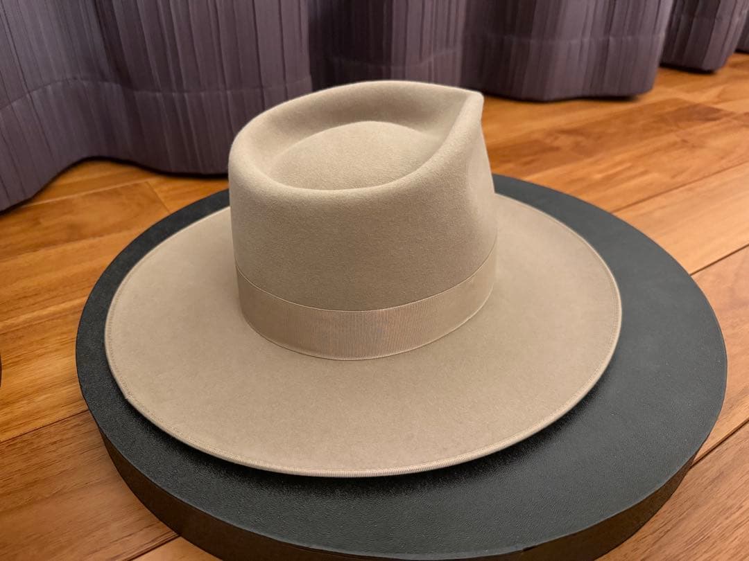 71rh71さん専用THE FAT HATTER CHEERS 58 ベージュ