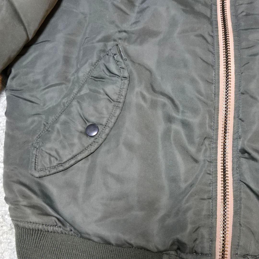 希少　アヴィレックス MA-1 M カーキ ディズニー ドナルド 6162043