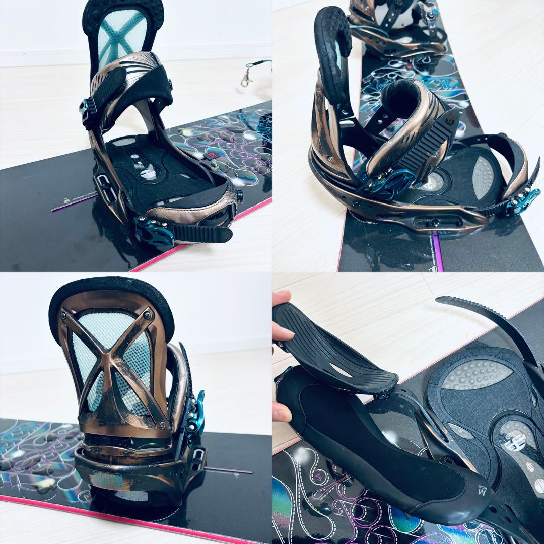 Burton フィールグッド　Feelgood 144 バインディング　セット