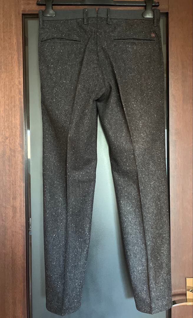 INCOTEX グレーブラウン　スラックス