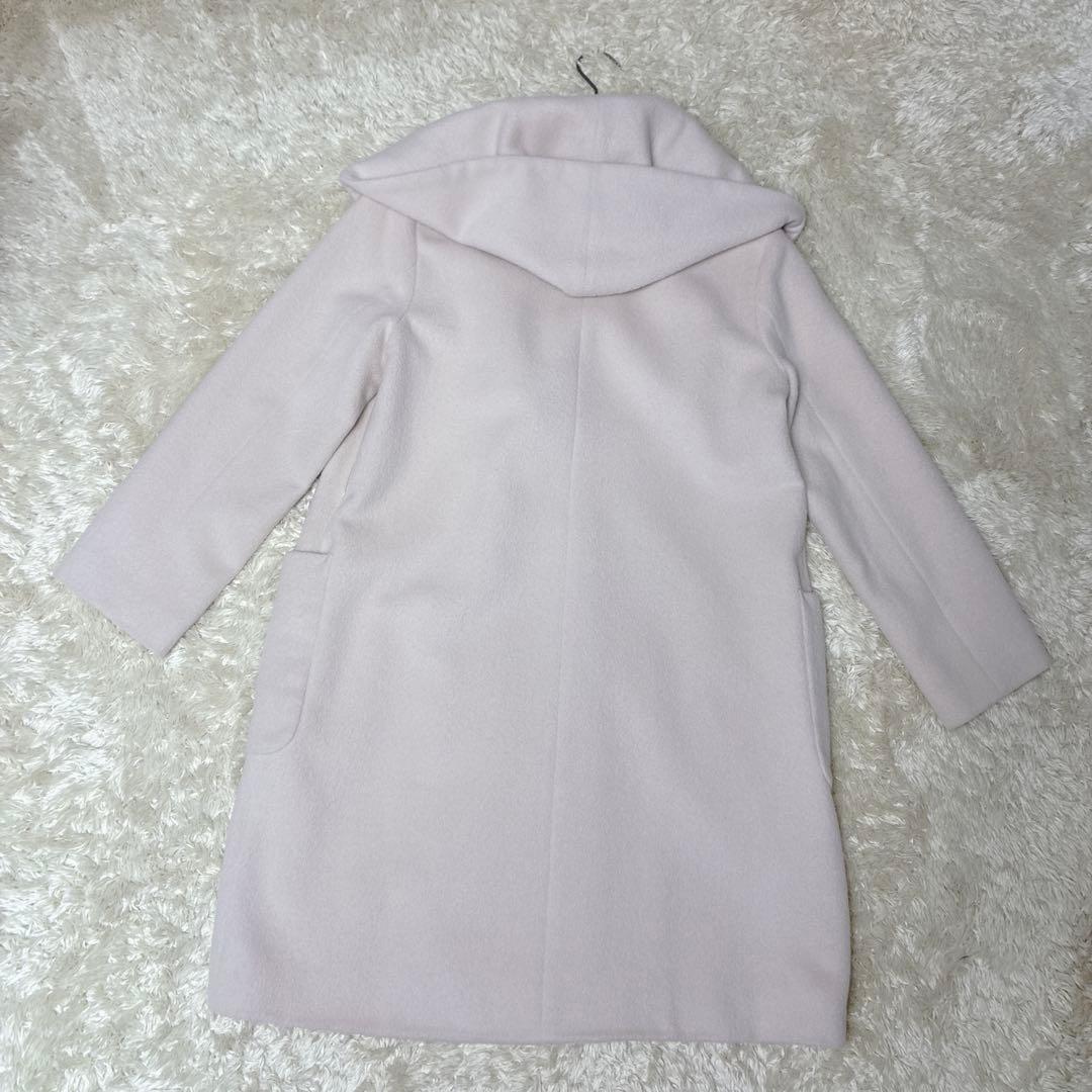 ジャケット・アウター ANAY GOWN COAT ACTRESS COLLAR PINKIVORY