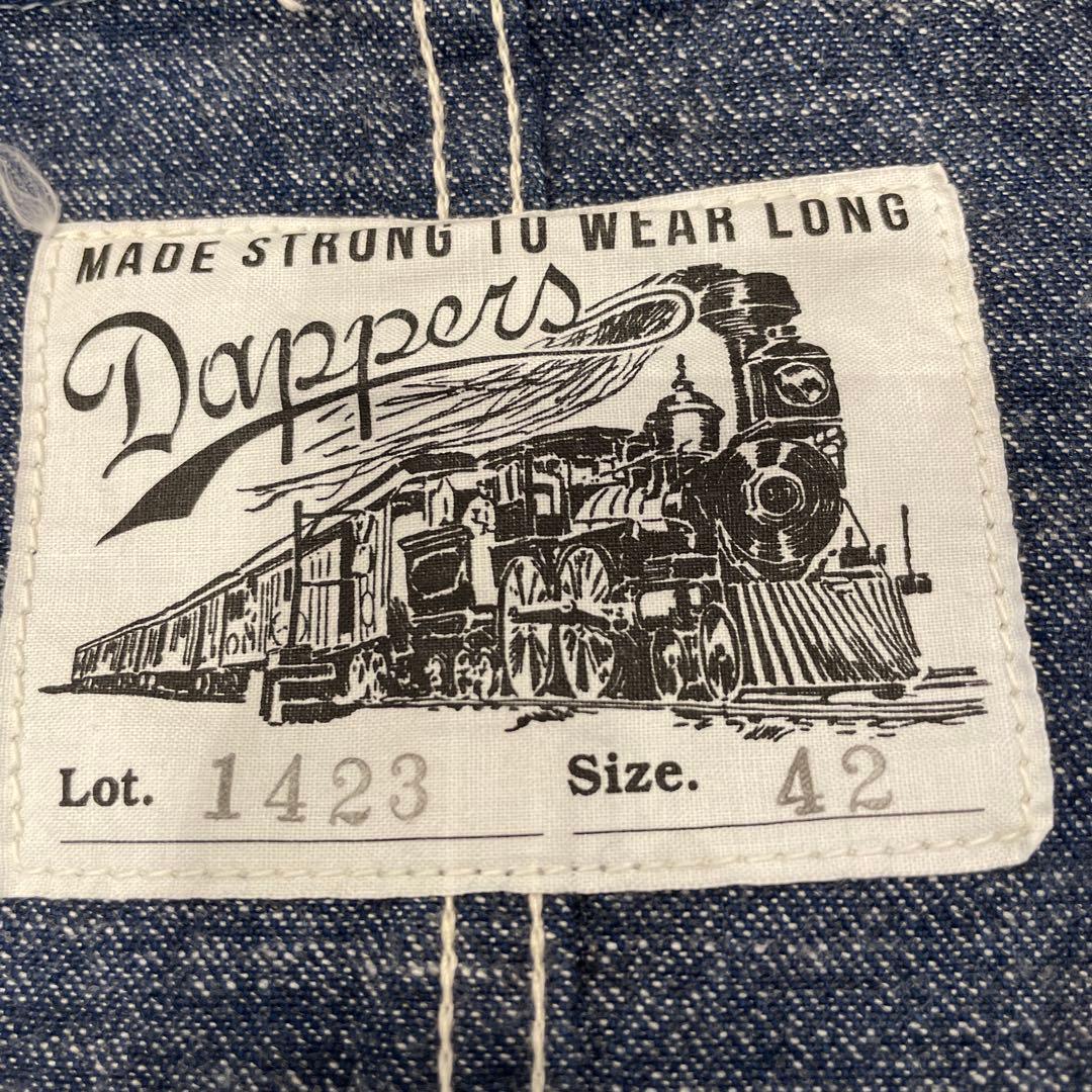 Dapper's インディゴデニムカバーオール