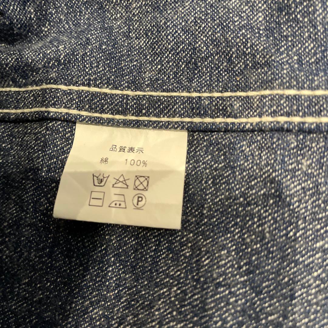 Dapper's インディゴデニムカバーオール