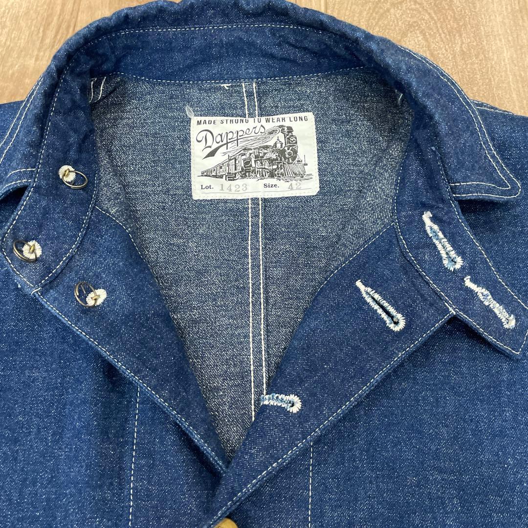 Dapper's インディゴデニムカバーオール