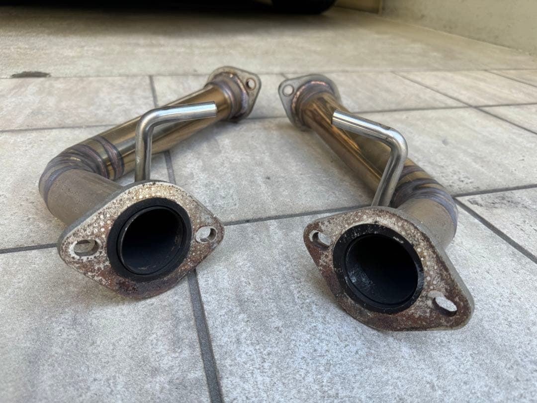 メルセデス・ベンツ SL350 R231 ワンオフストレートセンターマフラー