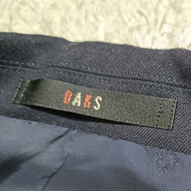 はゆあーと様用【DAKS】ウール・カシミヤ混 ジャケット ネイビー ブレザー