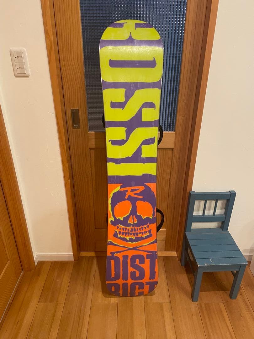ロシニョール DISTRICT 151cm スノーボード2点セット