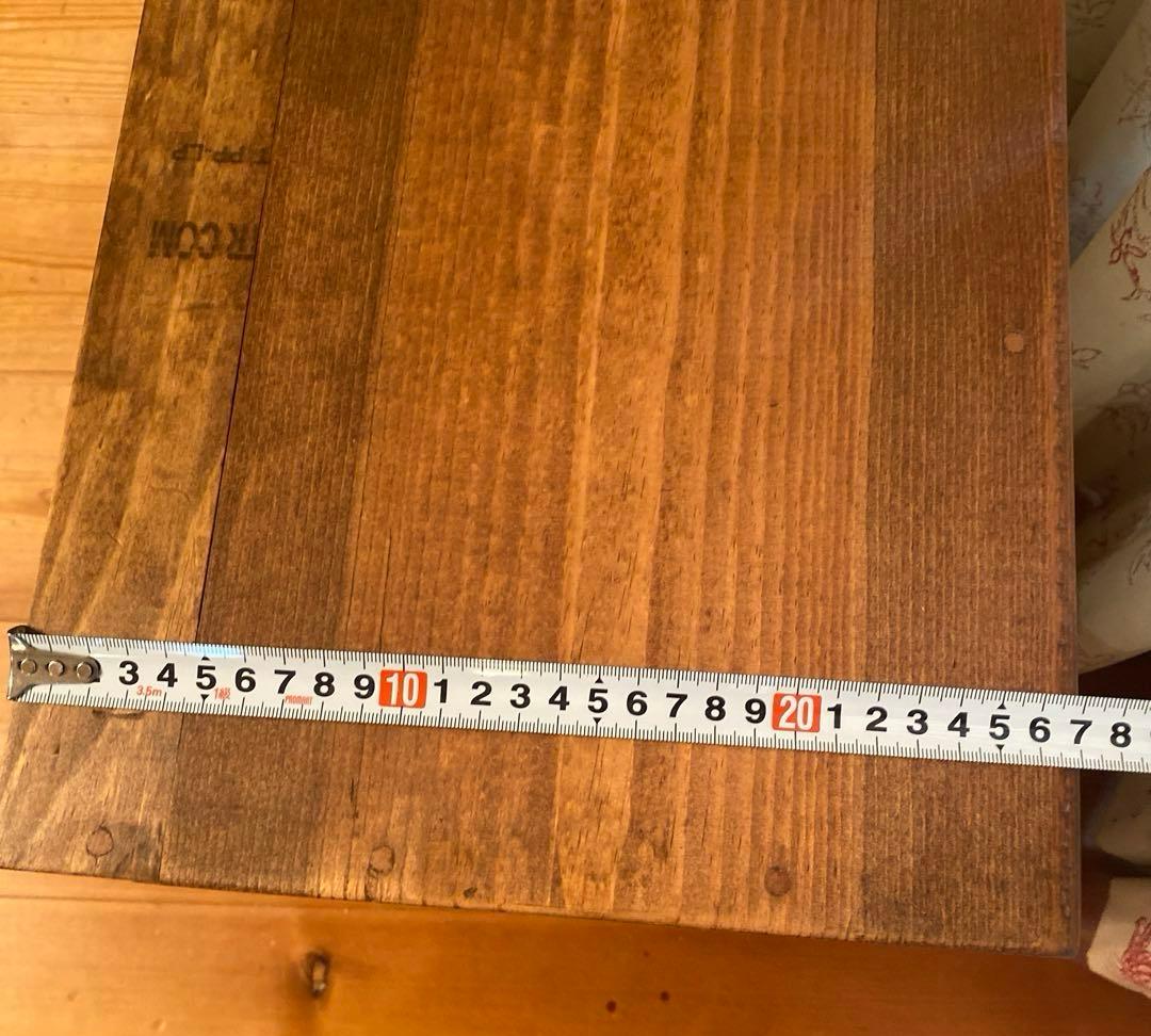 アンティークに仕上げた家具　アメリカンカントリー収納