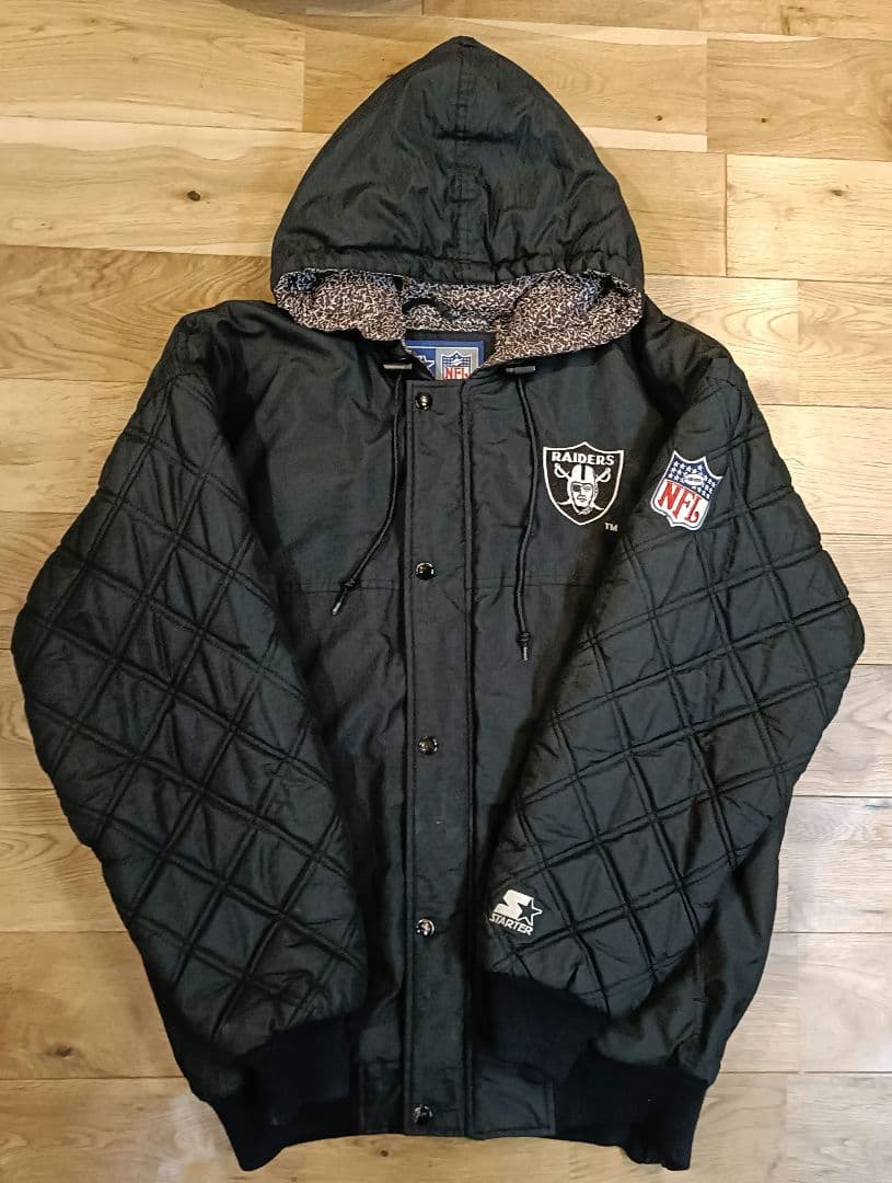 STARTER RAIDERS レイダース スターター　袖キルティング　レア