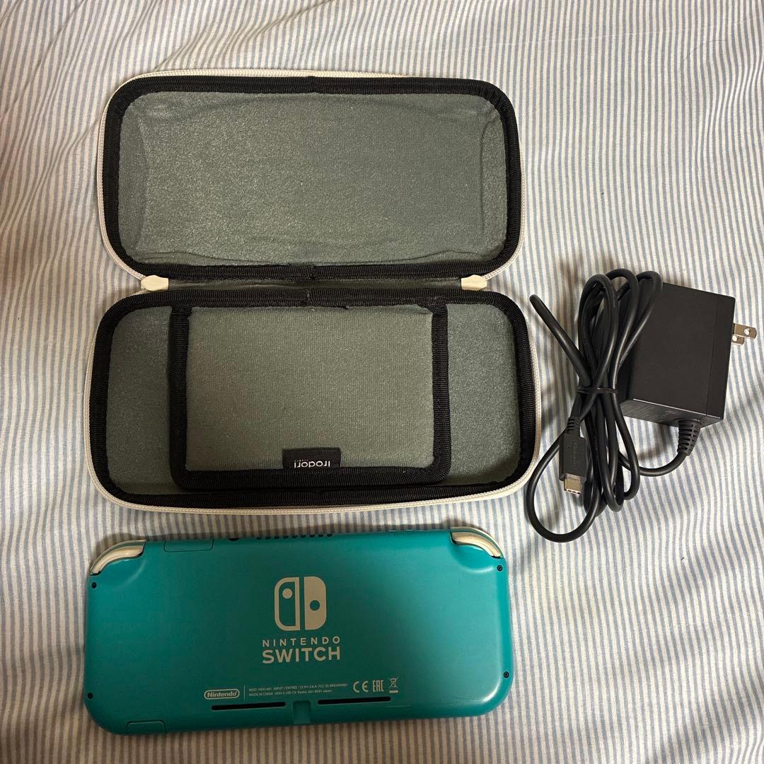 ニンテンドーSwitch lite 本体 充電器あり ケース