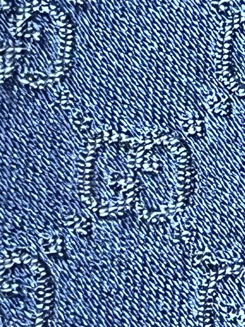 ✨超美品　GUCCI グッチ gg柄 ネクタイ(グッチロゴ) 青x水色　C