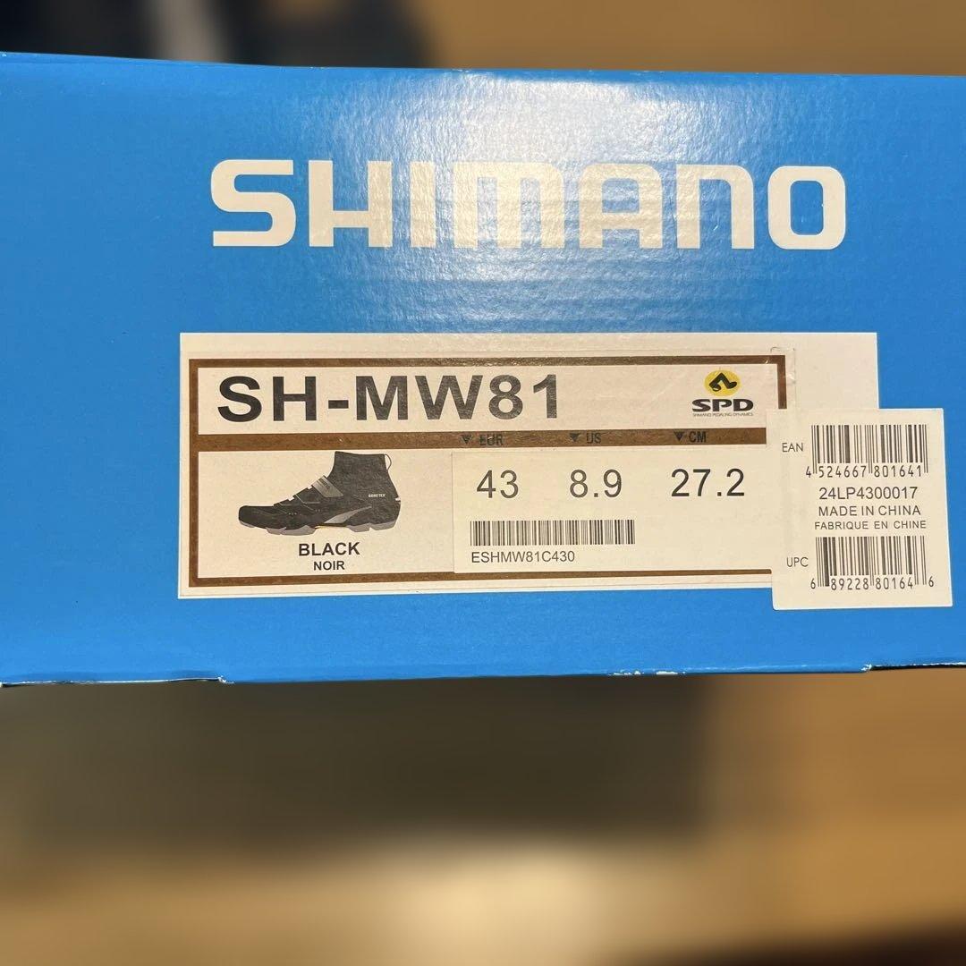 SHIMANO 【防寒SPDシューズ】27.2 cm（43 ）SH-MW81