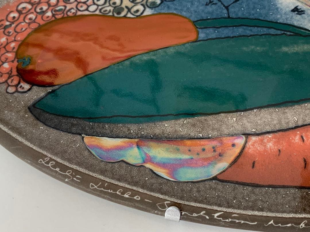 arabiaヘルヤ陶板 壁掛けウォールプレート ヘルヤ・リウッコ・スンドストロム