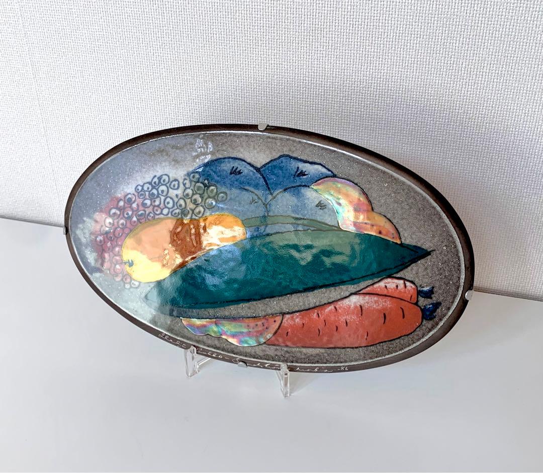 arabiaヘルヤ陶板 壁掛けウォールプレート ヘルヤ・リウッコ・スンドストロム