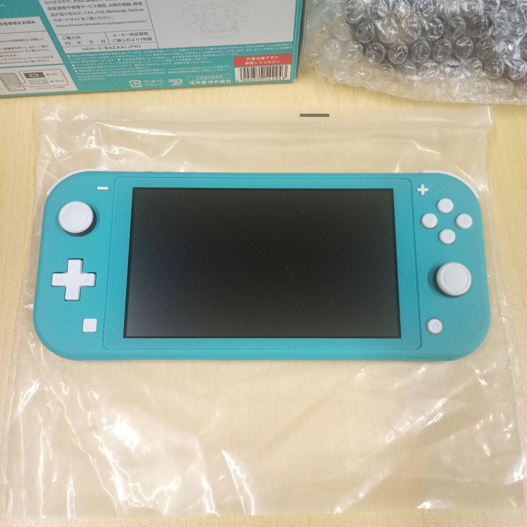 Nintendo Switch Lite ターコイズ 本体 修理新古品