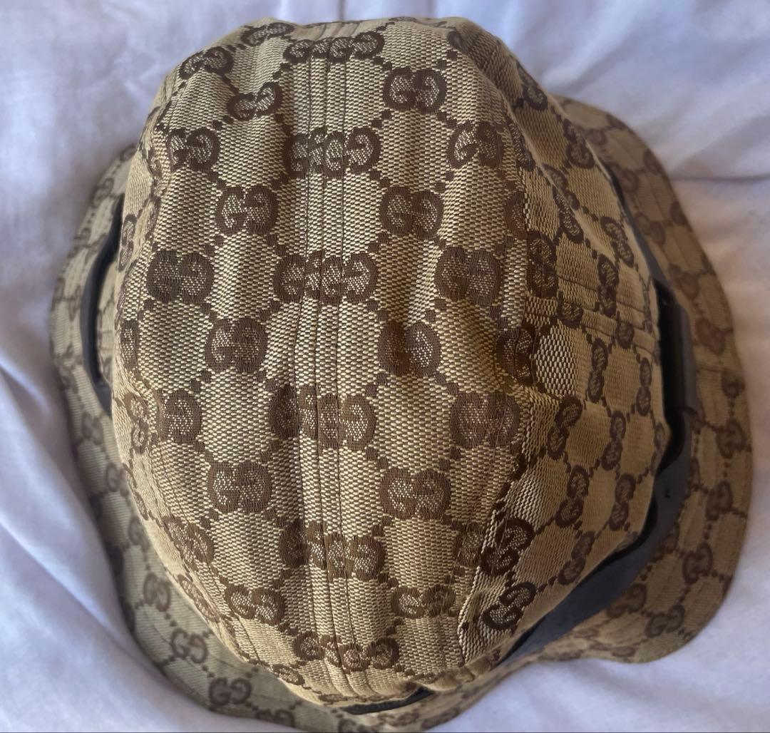 グッチ　GG柄　バケットハット　XL