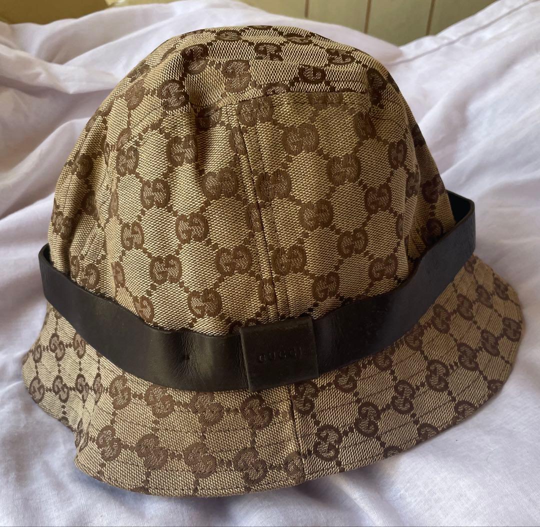 グッチ　GG柄　バケットハット　XL