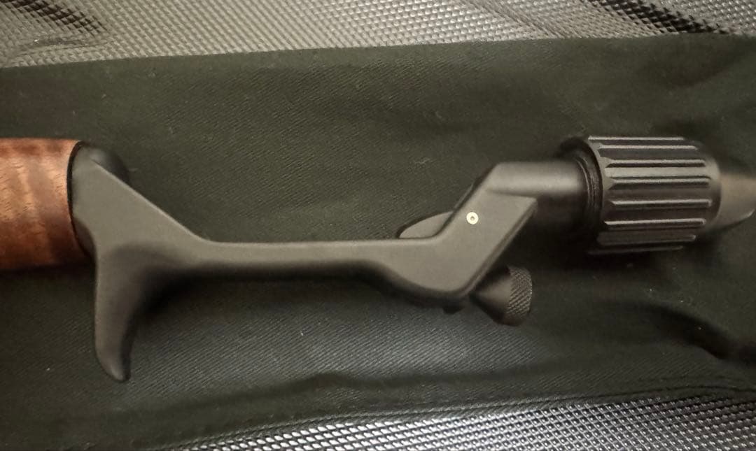 ブライトリバー　チャッカークラシック　ウッドガン（トチ変わり杢/燻仕上げ）