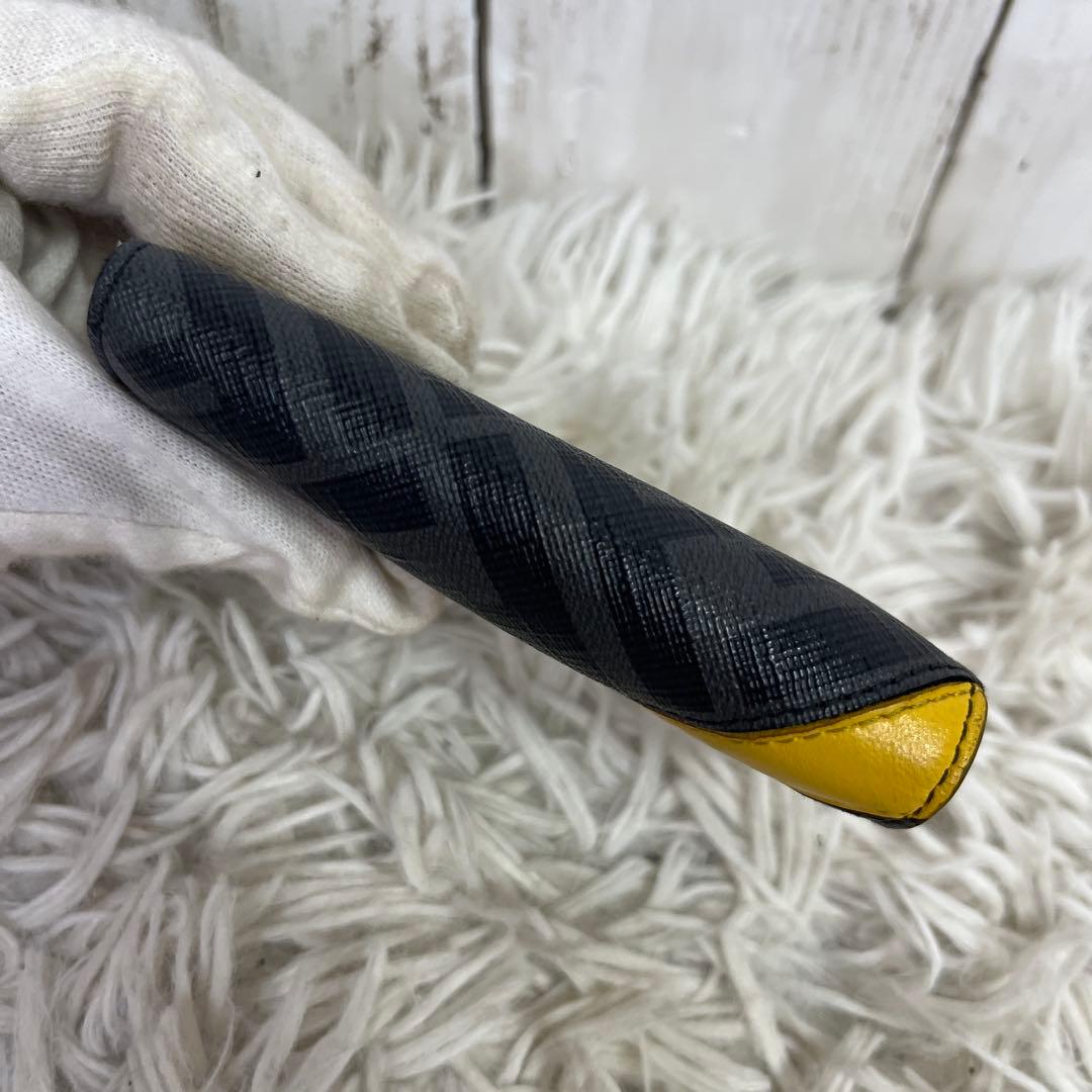 FENDI ズッカ　ズッキーノ　キーケース キーホルダー　PVC レザー　ロゴ