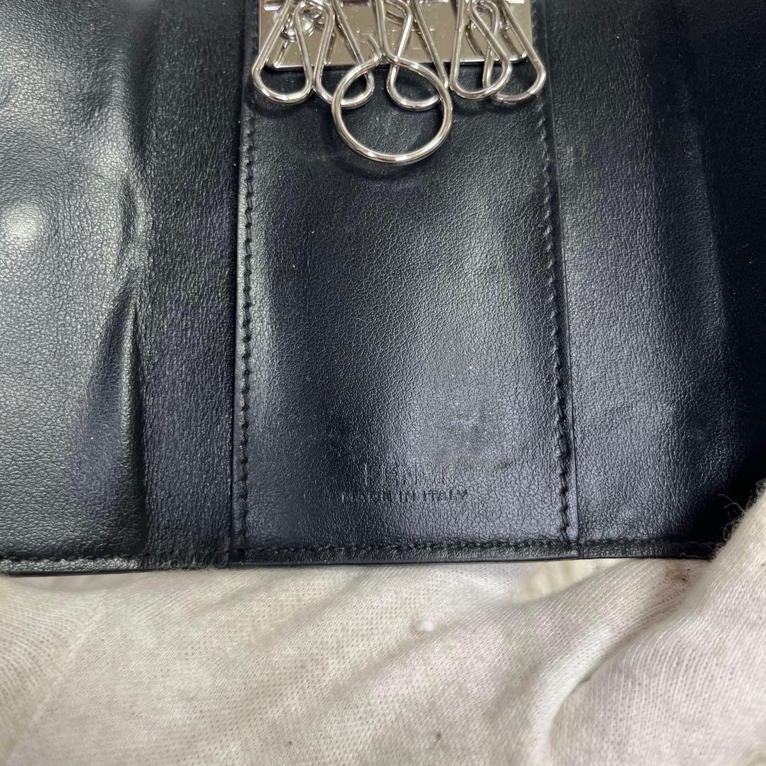 FENDI ズッカ　ズッキーノ　キーケース キーホルダー　PVC レザー　ロゴ