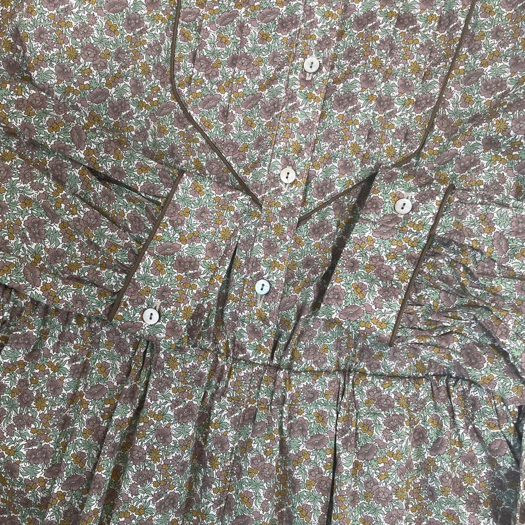 ＊hug o war ＊　liberty ロンパース　オールインワン