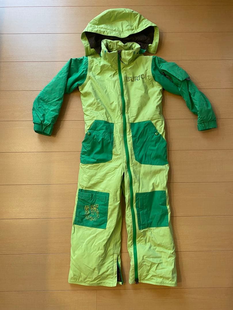 Burton 子供用 スノーボードウェア 緑