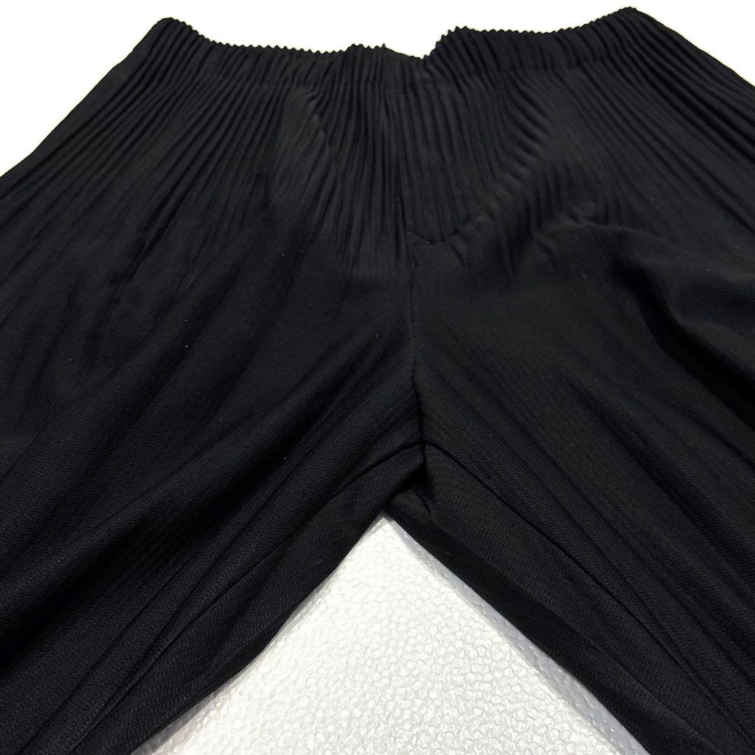 【サイズL】オムプリッセ　イッセイミヤケ　定番　プリーツ バルーンパンツ