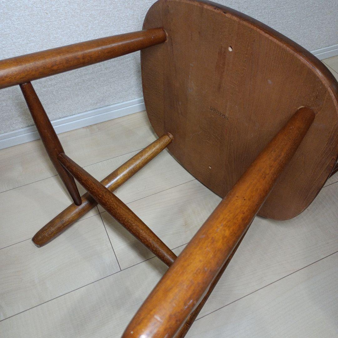 高級　 飛騨家具　WINDS 木製 ヴィンテージ チェア　2脚セット