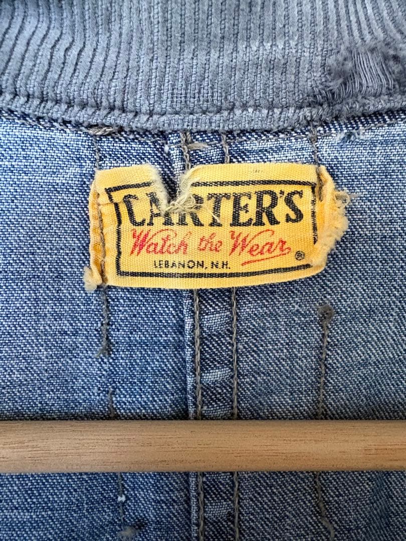 CARTER’S デニムジャケット カバーオール 60s 古着