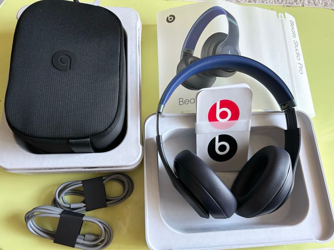 beats studio pro ネイビー【ワケアリ】