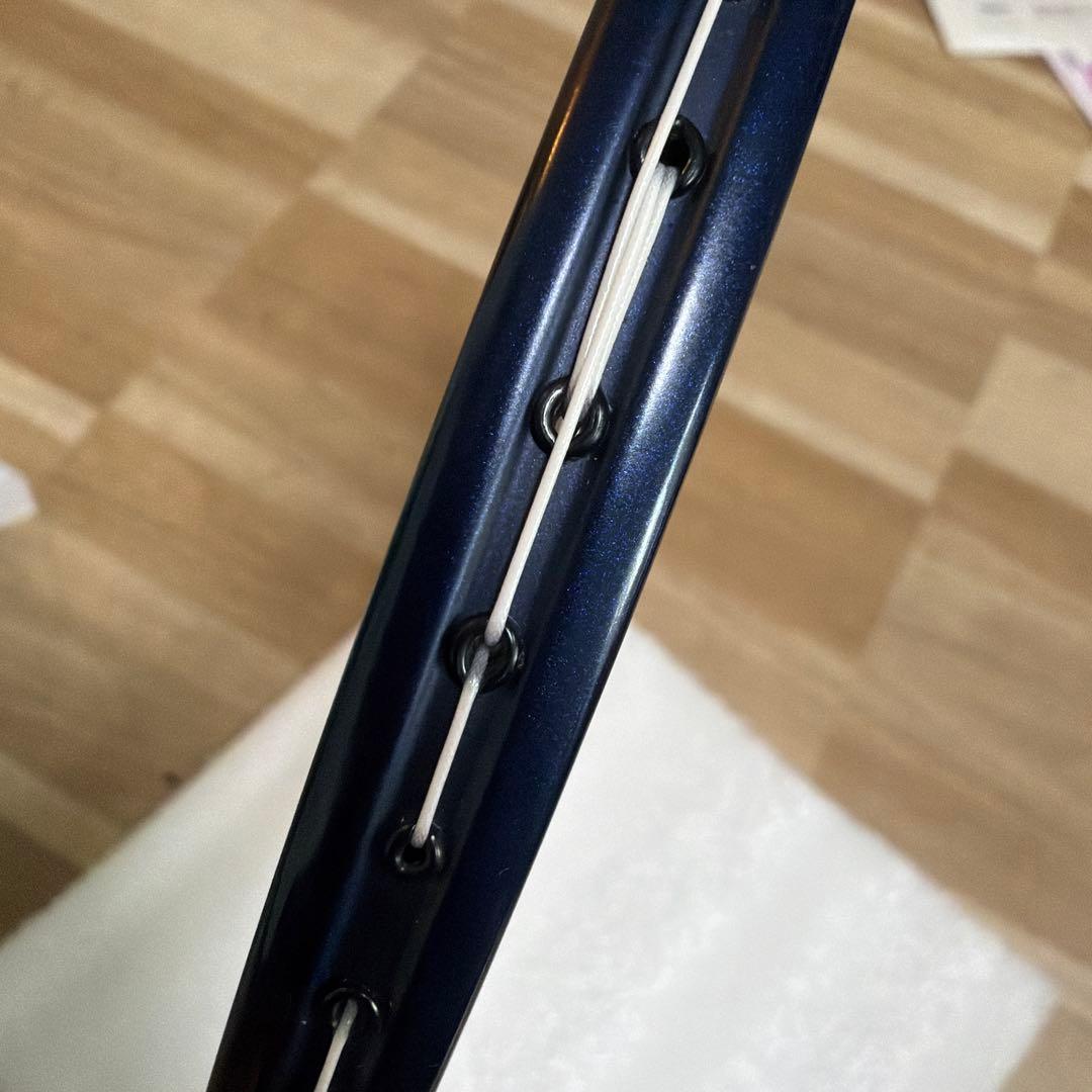 傷あり　ナノフレア700 ブルーYONEX バドミントンラケット