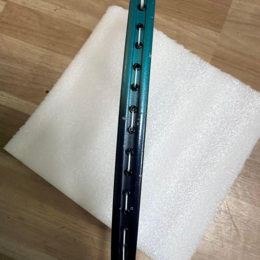 傷あり　ナノフレア700 ブルーYONEX バドミントンラケット