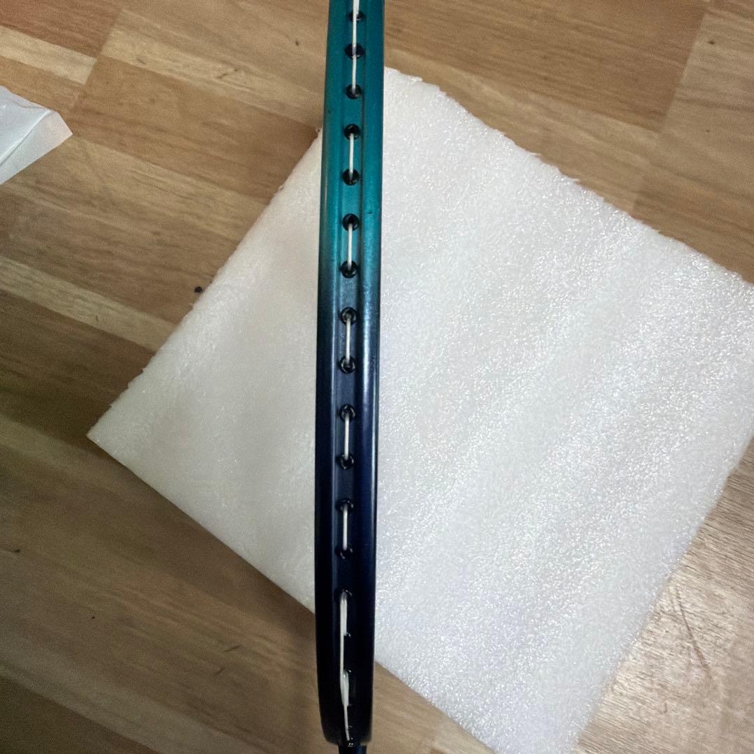 傷あり　ナノフレア700 ブルーYONEX バドミントンラケット