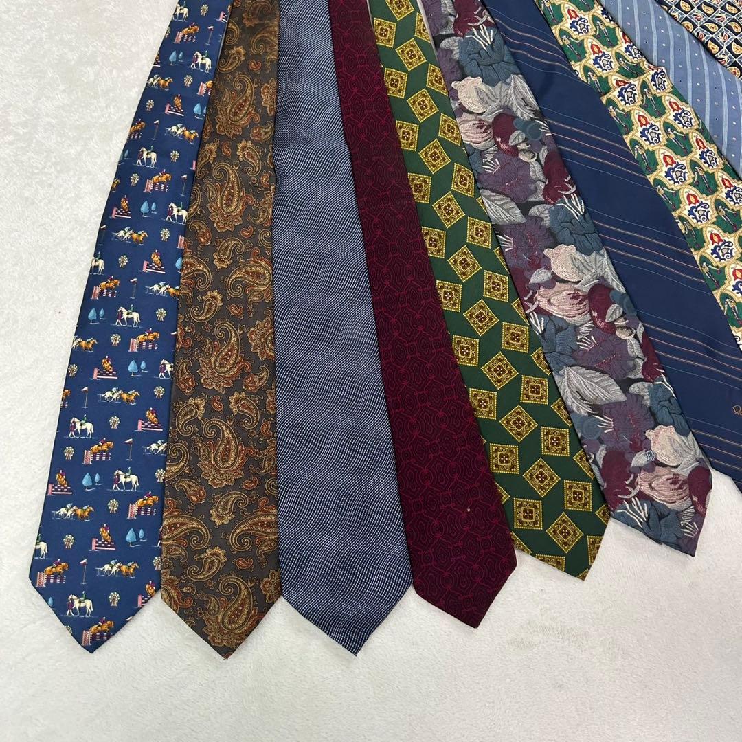 NM28 クリスチャンディオール 11本 セット まとめ売り ネクタイ メンズ
