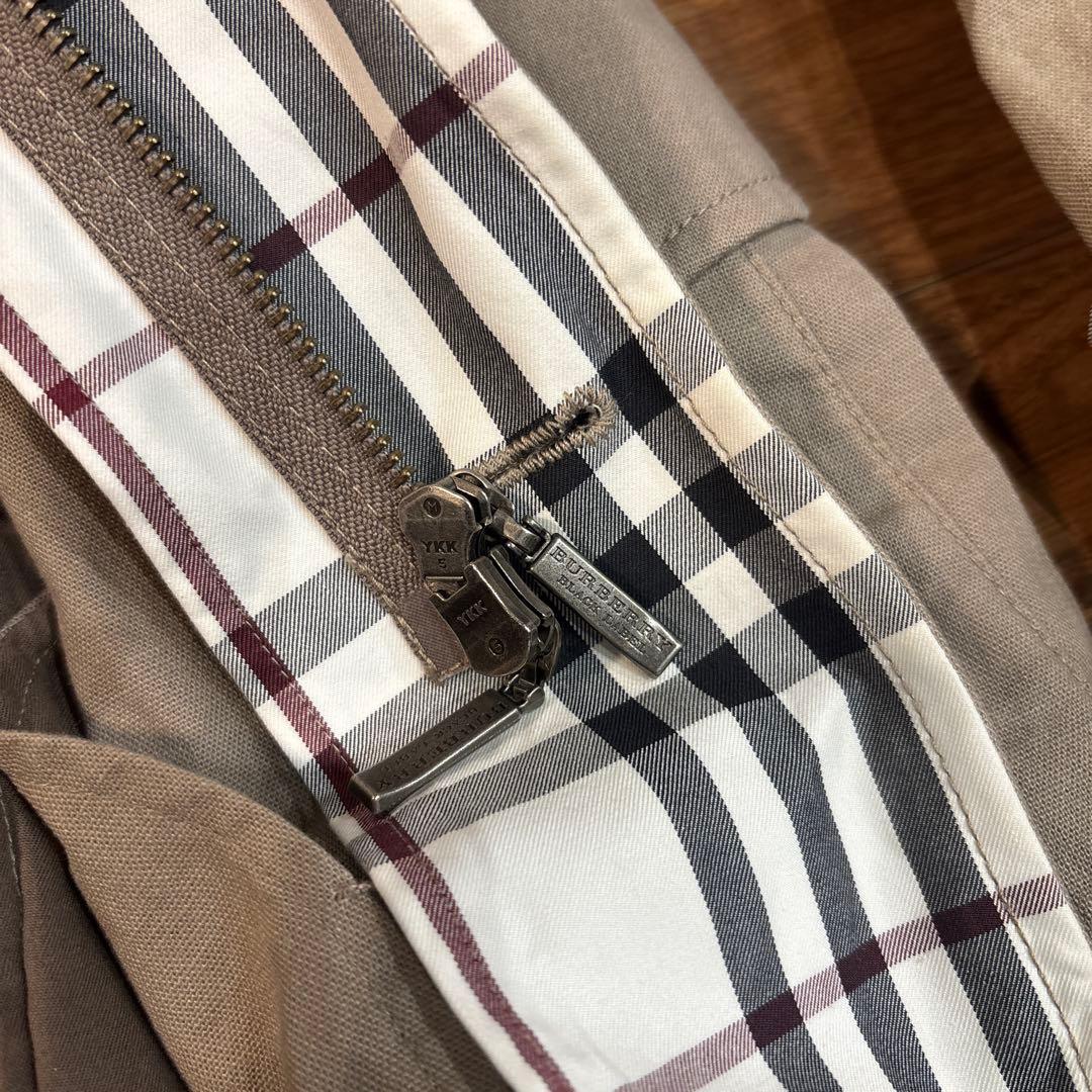 【美品】Burberry ブラックレーベル ミドル丈 ジャケット ノヴァチェック