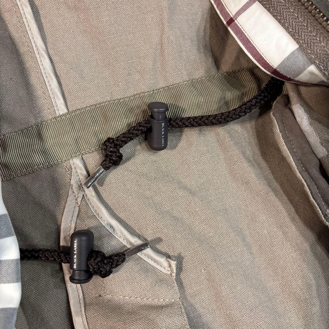 【美品】Burberry ブラックレーベル ミドル丈 ジャケット ノヴァチェック