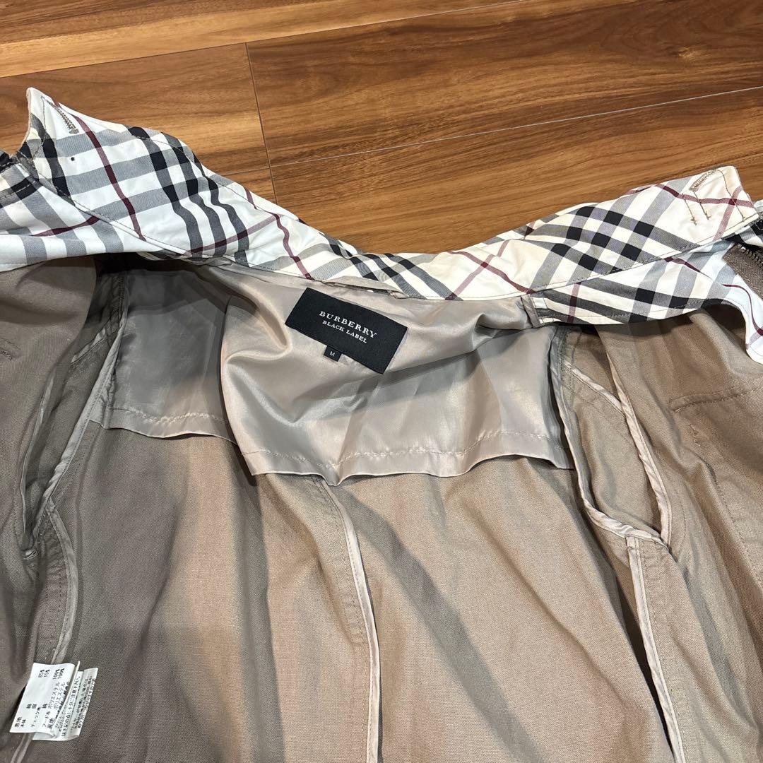 【美品】Burberry ブラックレーベル ミドル丈 ジャケット ノヴァチェック