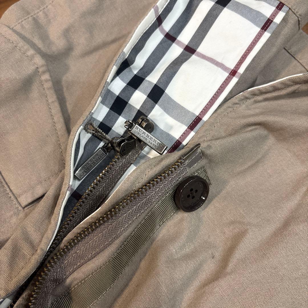 【美品】Burberry ブラックレーベル ミドル丈 ジャケット ノヴァチェック